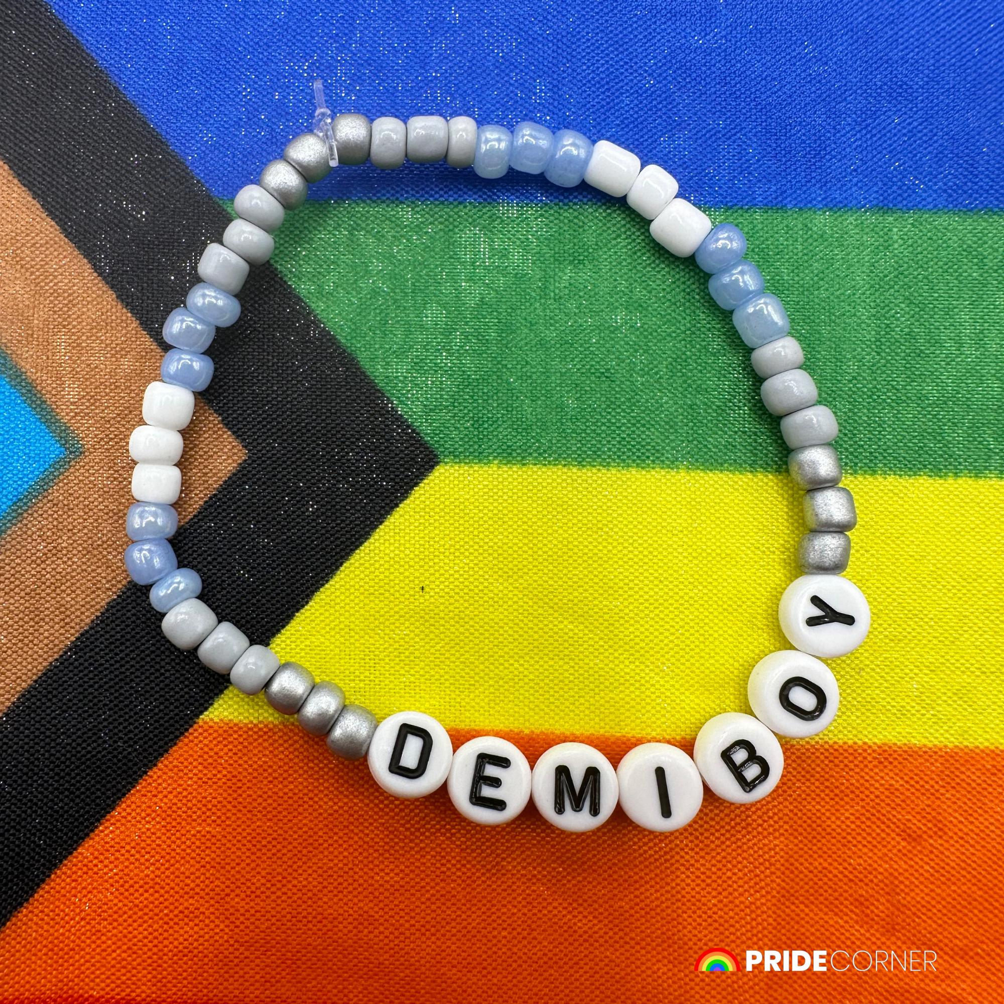 Demiboy Beaded Bracelets | LGBTQIA+ Inclusive Pride Jewellery