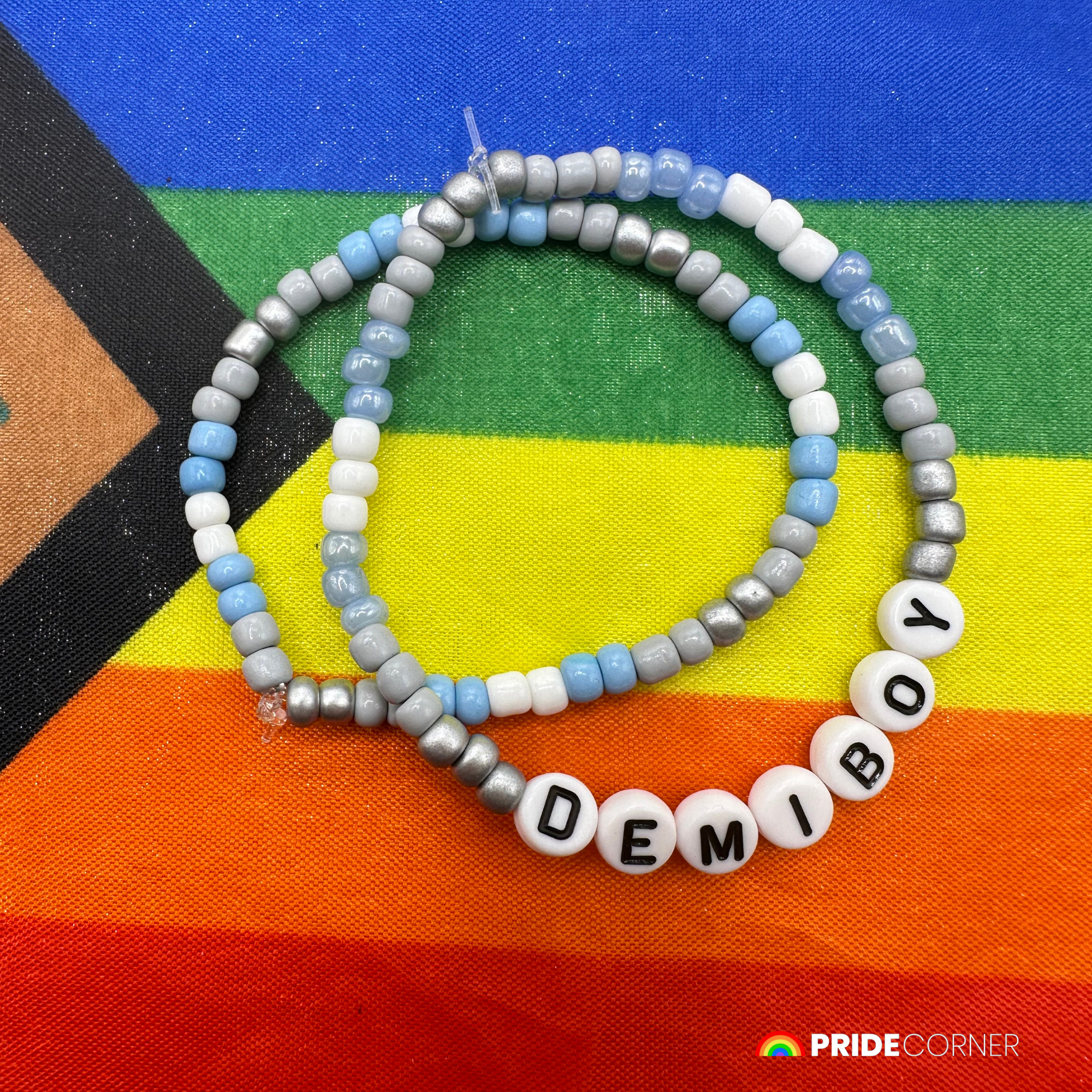 Demiboy Beaded Bracelets | LGBTQIA+ Inclusive Pride Jewellery