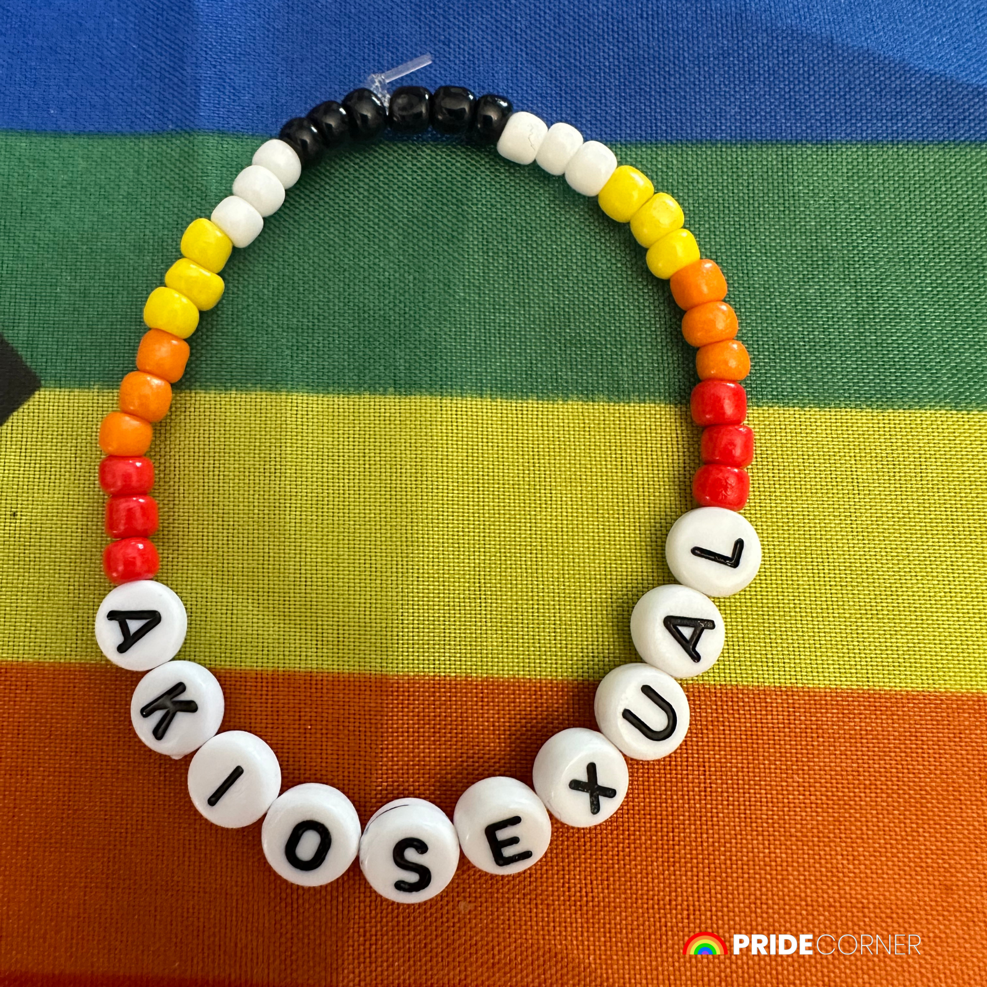 Akiosexual Beaded Bracelets | LGBTQIA+ Inclusive Pride Jewellery